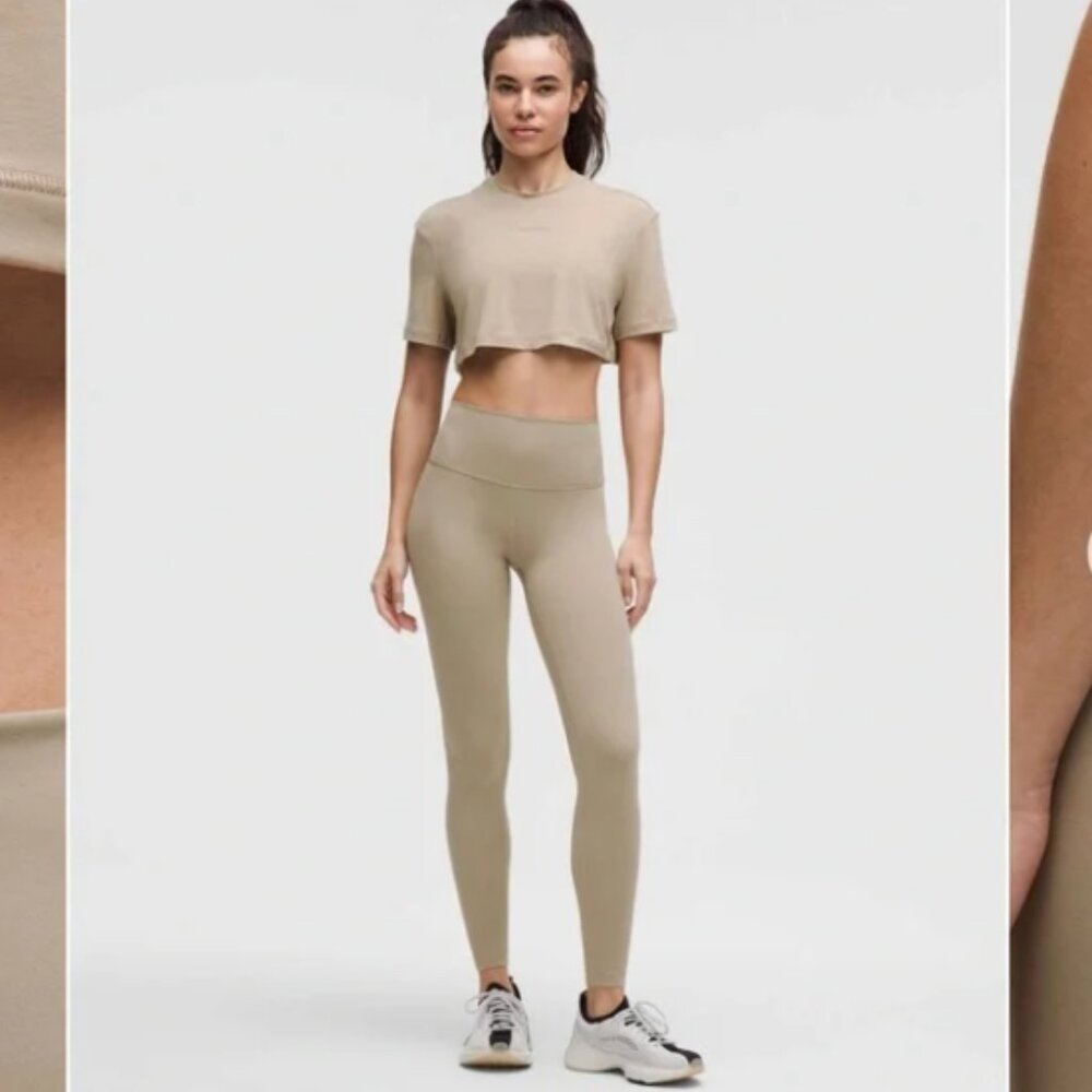 NWT lululemon athletica High-Rise Leggings - Sheer Oak